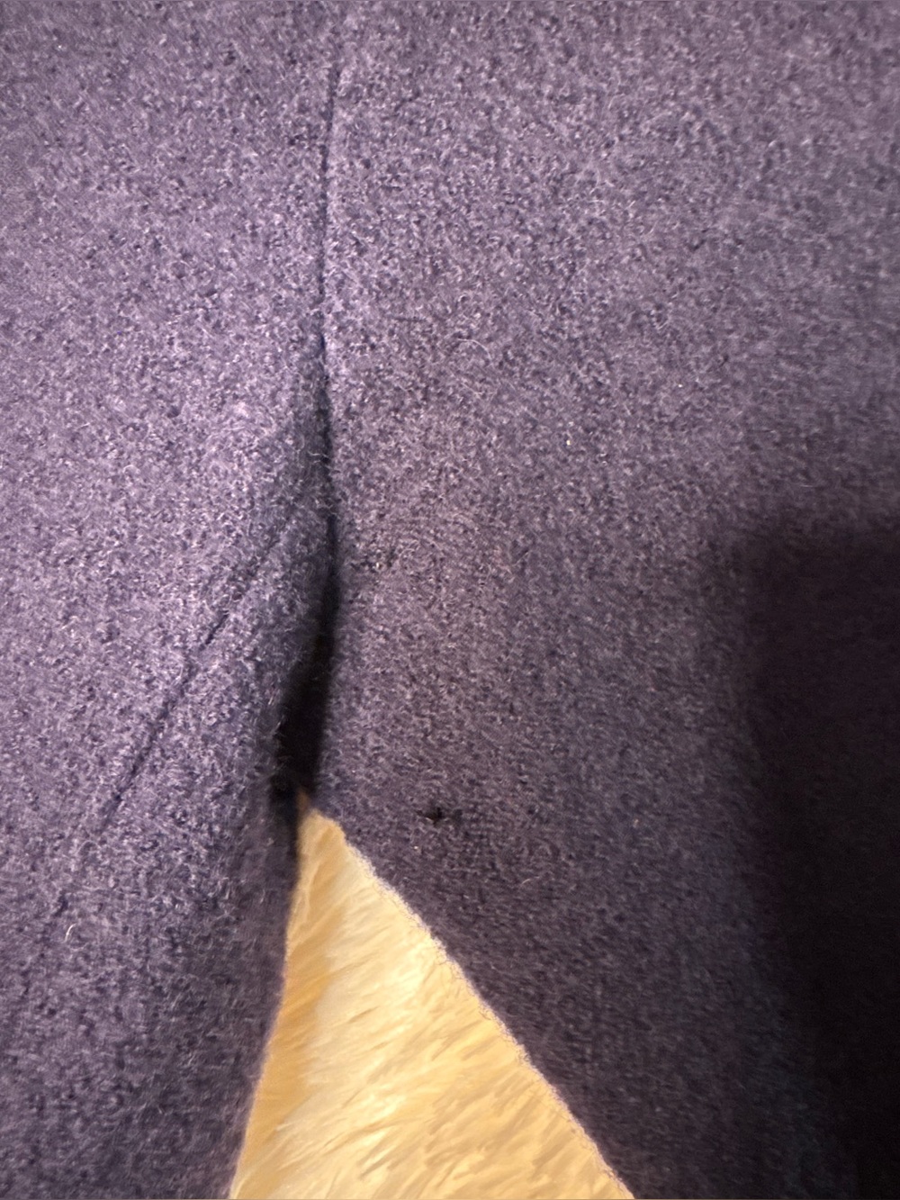 Chelsea & Campbell Petites 100% Pure New Wool navy blazer petite Medium - Picture 7 of 8